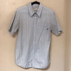 HURLEY Men’s Short Sleeve Shirt.   Size Medium
